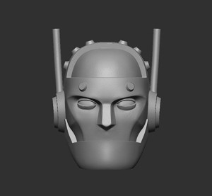 Robotman Headsculpt for Action Figures