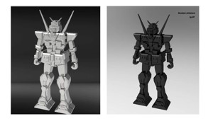 Robot Gundam Miniature Toy