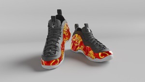Nike Air Foamposite Supreme Red