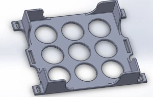 FRC Robot Battery Box - Flat
