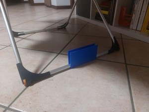 Vacuum robot barrier for drying rack