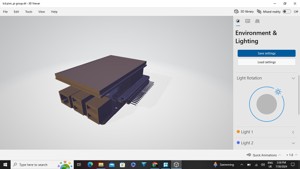  Touch Screen LCD Raspberry Pi Display in verticle attached