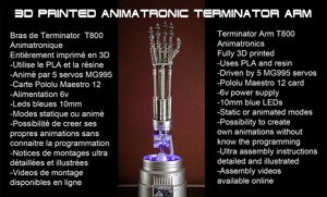 Animatronic T2 Arm Project