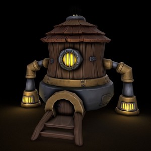 Stylized Goblin House