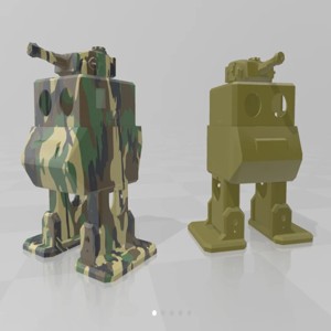 Otto Tank Mech - [Remix of Otto DIY build your own robot by cparrapa]