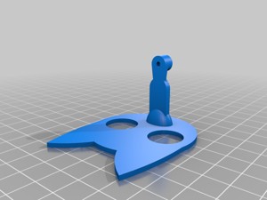 Ultrasonic sensor HC-SR04 holder (v2)