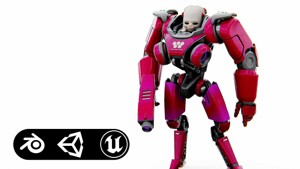 CYBORG ALIEN X-50 Rigged for Unreal Engine - Unity - MIXAMO