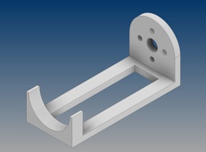 MOUNT FOR A GOBUILDA OR SIMILAR MOTOR