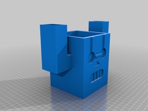Robot Toothbrush Holder
