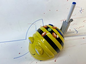 Bee Bot pen holder
