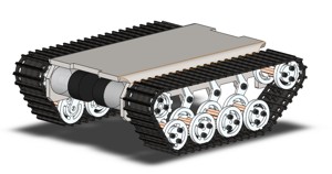 UGV LAND DRONE CAR MOBILE ROBOT ROVER TANK TANK CAR