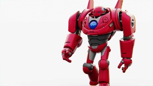 BATTLE DROID RED DEMON  RIGGED