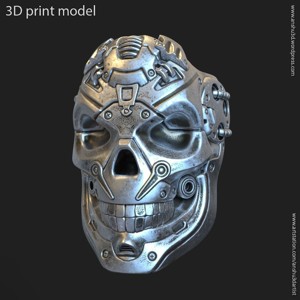 ROBOTIC SKULL VOL 2 RING