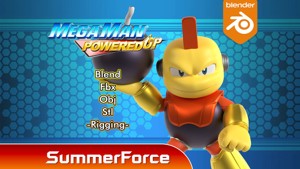 Bombman - Megaman Powered up