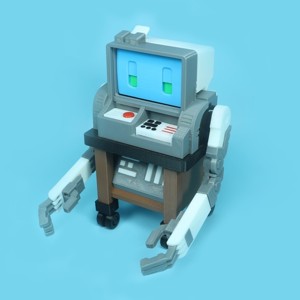RETRO COMPUTER ROBO