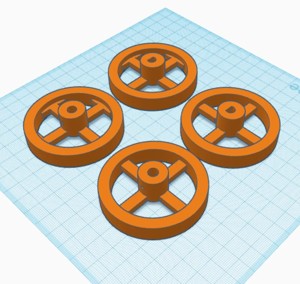 Simple Wheels for robots