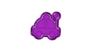 ROBOT (27) CUTTER AND STAMP, COOKIE CUTTER, FORM STAMP, COOKIE CUTTER, FORM