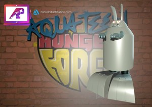 Rabbot from Aqua Teen Hunger Force