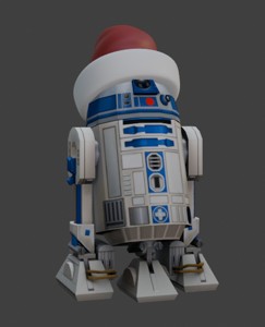 R2-D2 SANTA HAT - STAR WARS CHRISTMAS EDITION