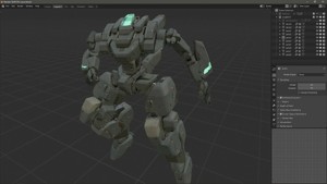 scifi-robot-model557