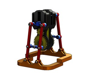 Walking Crank Mechanism