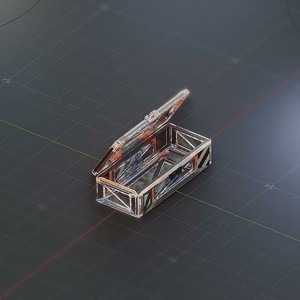 Sci-Fi Crate Box Container  Sci Fi  Object Space  026