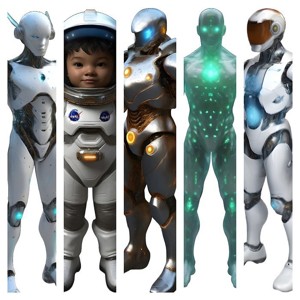 Futuristic Collection - Space Explorers and Synthetics