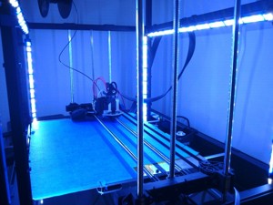 RIGIDBOT LED MOUNT AND RAIL