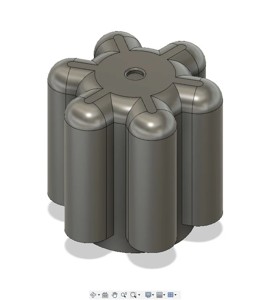 Bosch MCM4200 Robot central plastic pin
