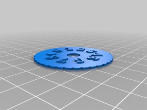 60mm Base for giant robot 6mm scale (epic)