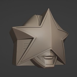 Red Puncher Helmet