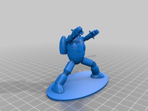 Gigantor (鉄人28号Tetsujin Nijūhachi-gō) robot with a base