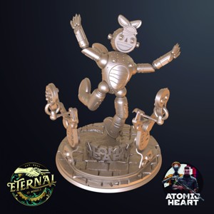 DIXIE AND THE CLOWNS DIORAMA - ATOMIC HEART - ETERNAL