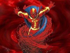 Red Tornado Mask