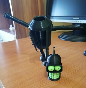 Bender Futurama (movable, flexible)