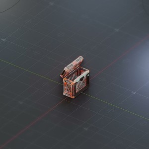 Sci-Fi Crate Box Container  Sci Fi  Object Space  027