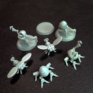 CLOCKWORK FROGS AND FLIES