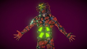 Cyberpunk Runner Enemy