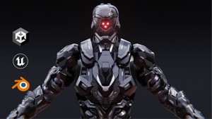 Sci-Fi Robotic Character