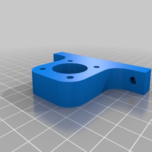Bearing holder for NEMA 17 (stepper motors with support)
