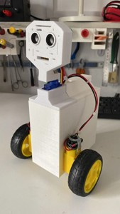 Arduino robot obstacle avoidance case