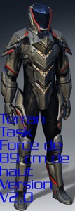 Robot Humanoide Terran Task Force avec des servomoteurs AX-12 et AX-18 Version 2.0
