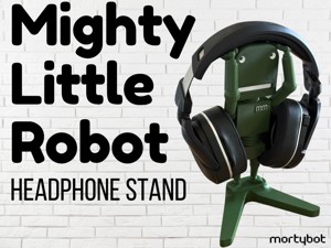 Mighty Little Robot - Headphone Stand