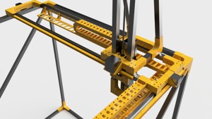 3D-printable 1x1x1m 5-axis machine / 3D-printer