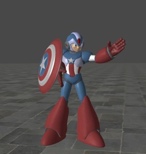 Megaman Capt America