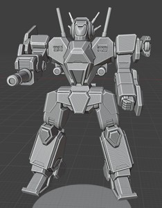 AMERICAN BATTLE MECH 75 TON GALLOWHAD FREE SAMPLE