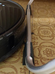 Laundry rack raiser for vacuum robot (minimal, 16mm version)