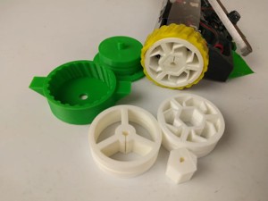 Antweight (150g) combat robot silicone wheels
