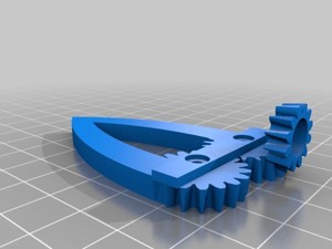 Grippers for robot with 90 degree gears