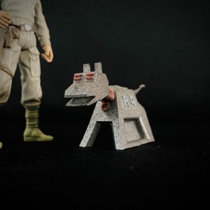CUSTOM K9 ROBOT DOG FOR 3.75 INCH (1:18) FIGURE DIORAMA